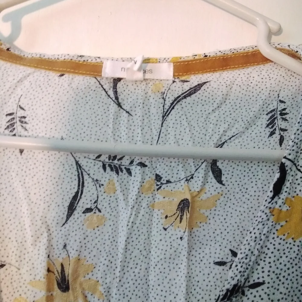 COPY - Flowy Maurices tie shirt - Picture 3 of 4